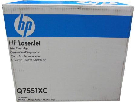 HP 51X Black High Yield Original LaserJet Toner Cartridge, Q7551X Online Sale