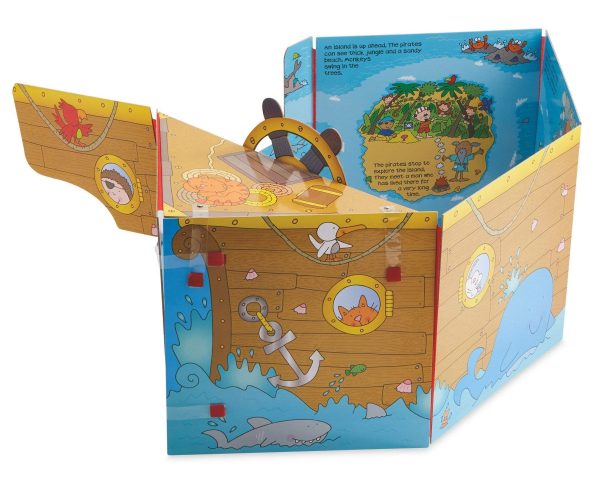 Convertible Pirate Ship Board Book For Discount