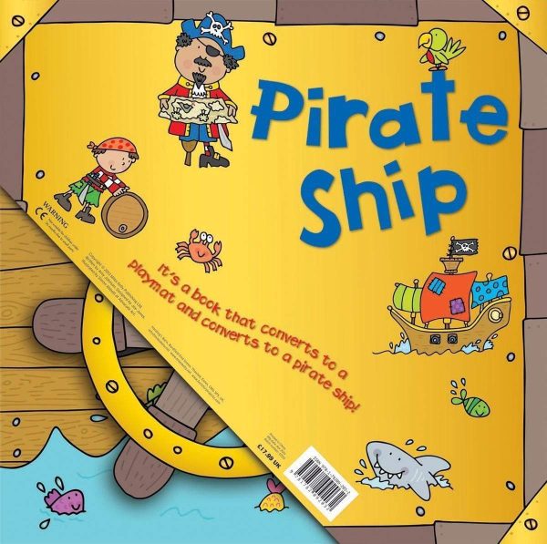 Convertible Pirate Ship Board Book For Discount