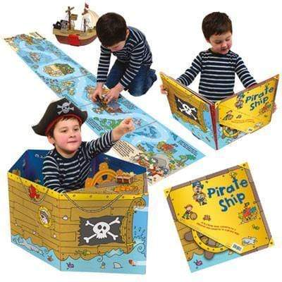 Convertible Pirate Ship Board Book For Discount